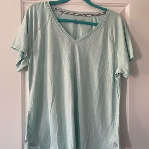 Blue athletic T-shirt
